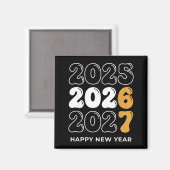 Funny New Year 2026 Kids Six Seven 67 Meme  Magneet (Voorkant / Achterkant)