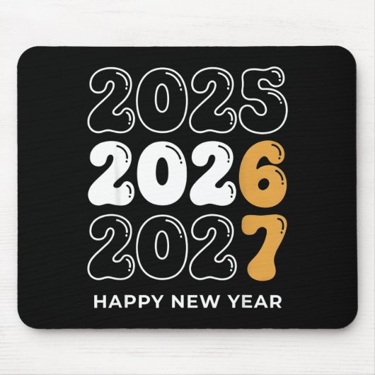 Funny New Year 2026 Kids Six Seven 67 Meme  Muismat (Voorkant)