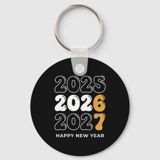 Funny New Year 2026 Kids Six Seven 67 Meme  Sleutelhanger (Voorkant)