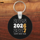Funny New Year 2026 Kids Six Seven 67 Meme  Sleutelhanger (Voorkant)