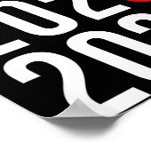 Funny New Year 67 Meme Hello 2026 Goodbye 2025 Wai Poster (Hoek)