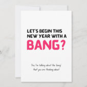 Funny New Year Card Feestdagenkaart (Voorkant)