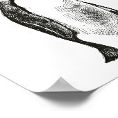 Funny New Year Same Baka Life Humor Penguin Joke Poster (Hoek)