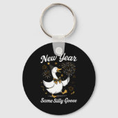 Funny New Year Same Silly Goose Happy New Year 202 Sleutelhanger (Voorkant)