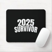 Funny New Years For Men 2025 Survivor  Muismat (Met muis)