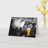 Funny New Year's NOBODY LIKT EEN QUITTER Kaart (Gele Bloem)