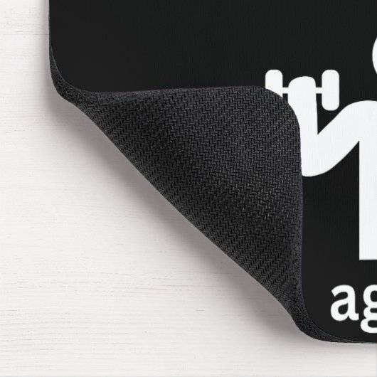 Funny New Years Resolution Workout Gym Time Exerci Muismat (Hoek)