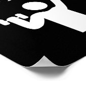 Funny New Years Resolution Workout Gym Time Exerci Poster (Hoek)