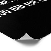 Funny New Years Shirts Sarcastic New Year Same Me  Poster (Hoek)