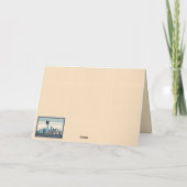 Funny New York Christmas Kaart (Achterkant)