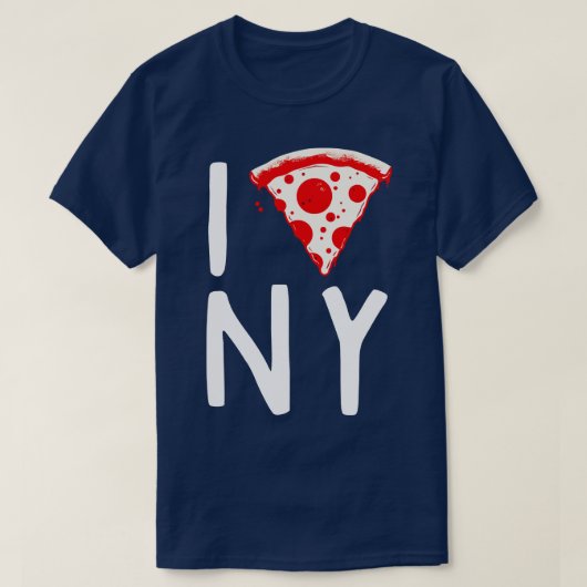 Funny New York Pizza Cadeaus Mannen Vrouwen Kinder T-shirt (Design voorkant)