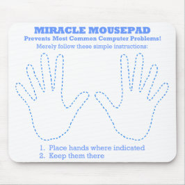 Funny Newbie First PC of Laptop Computer Mousepad Muismat