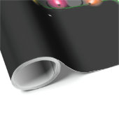 Funny Newfoundland Dog | kerstsnowman Light Cadeaupapier (Rol Hoek)