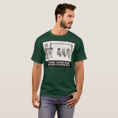 Funny Newton Cradle Science Teacher Physics T-shirt (Voorkant volledig)