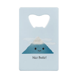 Funny Nice Butte Creditkaart Flessenopener