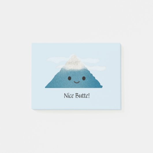 Funny Nice Butte Post-it® Notes (Voorkant)