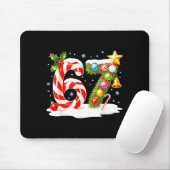 Funny Nice Naughty 6 7 Christmas 67 Meme Xmas Boys Muismat (Met muis)