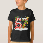 Funny Nice Naughty 6 7 Christmas 67 Meme Xmas Boys T-shirt (Voorkant)