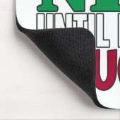 Funny Nice tot bewijs van Naughy-kerst Muismat (Hoek)