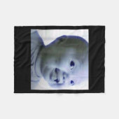 Funny Niche Baby Gen Z Meme Ai Viral Giggling Ai L Fleece Deken (Voorkant (Horizontaal))