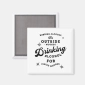 Funny Nick Miller Quote Shirt_ Alcohol Saying New Magneet (Voorkant / Achterkant)