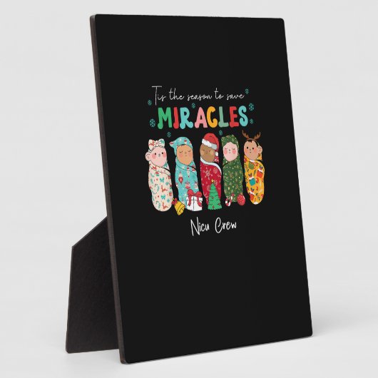 Funny Nicu Nurse Nurse Appreciation Christmas Fotoplaat (Zijkant)