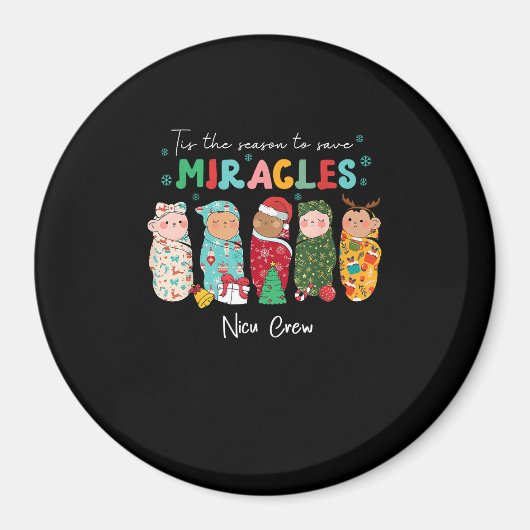 Funny Nicu Nurse Nurse Appreciation Christmas Magneet (Voorkant)