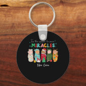 Funny Nicu Nurse Nurse Appreciation Christmas Sleutelhanger (Voorkant)