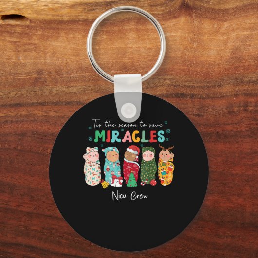 Funny Nicu Nurse Nurse Appreciation Christmas Sleutelhanger (Voorkant)