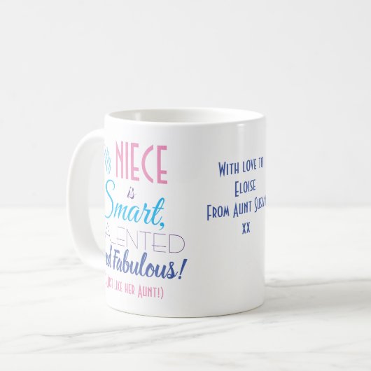 Funny Niece Koffiemok (Voorkant links)