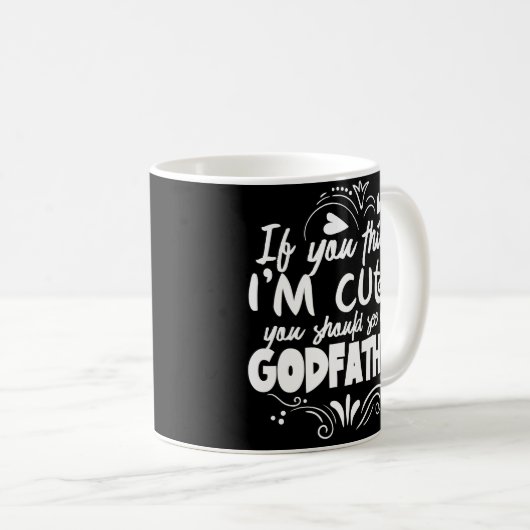 Funny Niece Nephew Christening Coffee Mok Baptisme (Voorkant rechts)