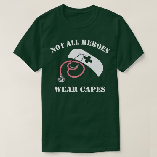 Funny Niet alle Heroes draag het ontwerp van verpl T-shirt (Design voorkant)