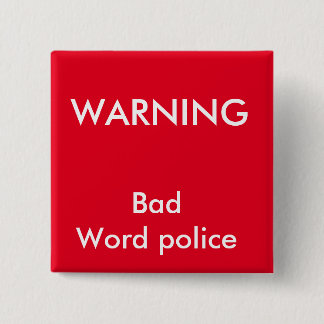 Funny, nieuwe ouder, kinder vierkante button 5,1 cm