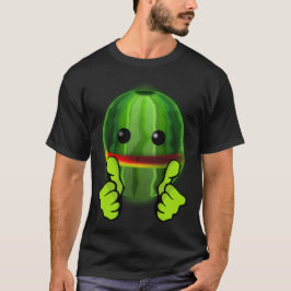 Funny nieuwigheidsporten football WATERMELON MAN T T-shirt