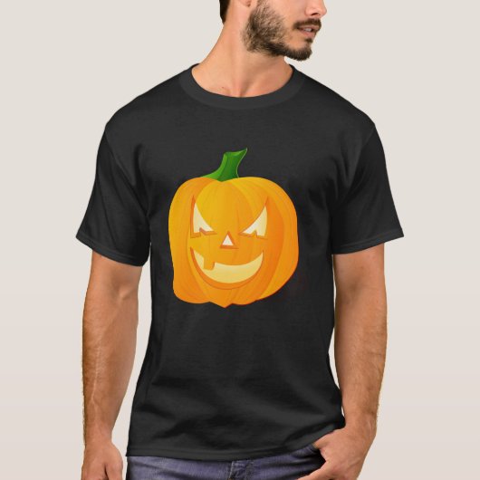 Funny nieuwigheidssport football HAPPY HALLOWEEN T-shirt (Voorkant)