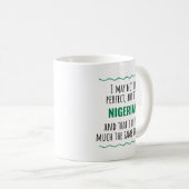 Funny Nigerian Nigeria Gift Idea Coffee Mok (Voorkant rechts)