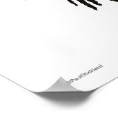 Funny Night Owl Poster (Hoek)