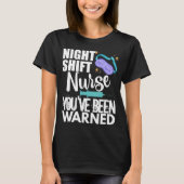 Funny Night Shift Zurse Women's Shirt (Voorkant)