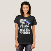 Funny Night Shift Zurse Women's Shirt (Voorkant volledig)
