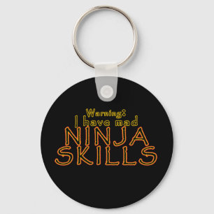 Funny Ninja Joke Sleutelhanger Fob