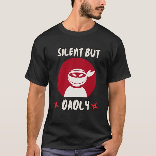 Funny Ninja stil maar dadly T-Shirt (Voorkant)