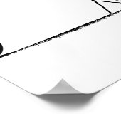 Funny No Bike Today  Poster (Hoek)