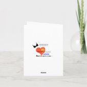 Funny No Bra Day Hippie Kaart 1960 (Achterkant)