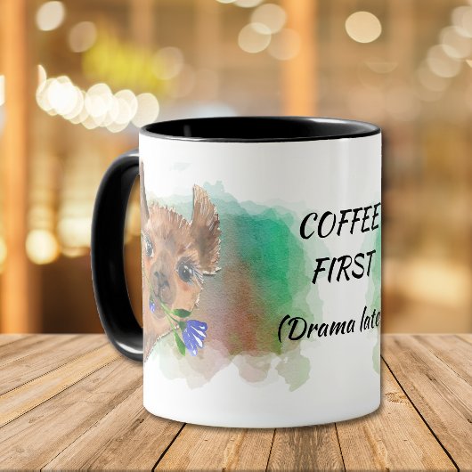 Funny No Drama Llama Mok