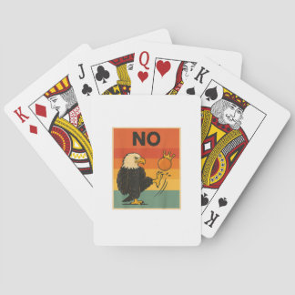 Funny No Kings In America Men Women Pokerkaarten