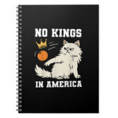 Funny No Kings in America Retro Classic Style Notitieboek (Voorkant)