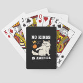 Funny No Kings in America Retro Classic Style Pokerkaarten (Achterkant)