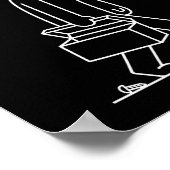 Funny No New Tools Today Tool Lover Poster (Hoek)