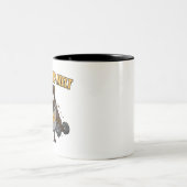 Funny "No Pain, No Melt" Chocolate Gym Mug Tweekleurige Koffiemok (Center)
