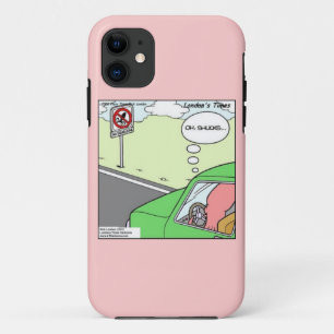 Funny No Squid Zone iPhone 5/5S Hoesje